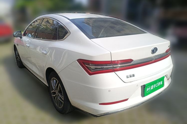 Used BYD Qin Pro New Energy 2019 EV Super Edition High-Power Long-Range Smart-Connected Cutting-Edge Model Rear Left 45 Deg