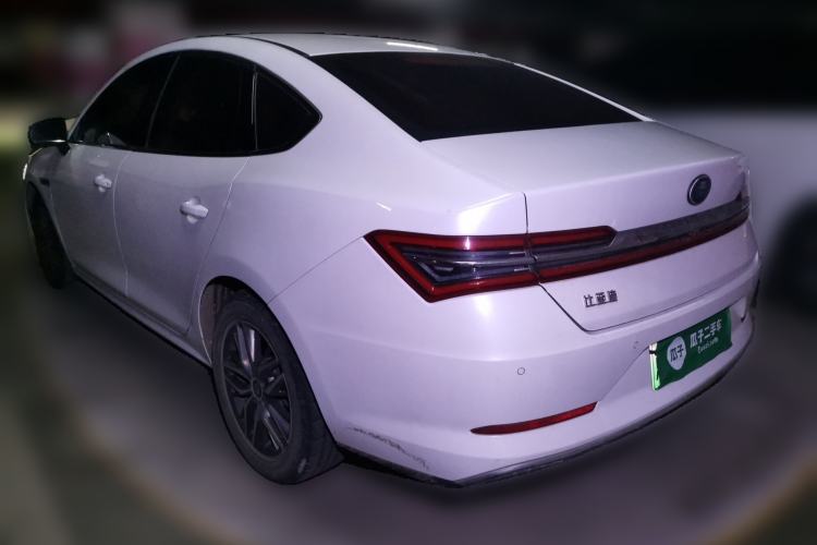 Used BYD Qin Pro New Energy 2019 EV Super Edition High-Power Long-Range Smart-Connected Cutting-Edge Model Rear Left 45 Deg