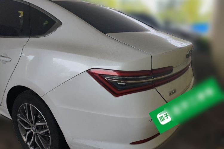Used BYD Qin Pro New Energy 2019 EV Super Edition High-Power Long-Range Smart-Connected Cutting-Edge Model Rear Left 45 Deg