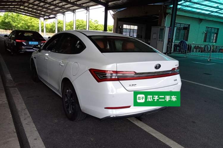 Used BYD Qin Pro New Energy 2019 DM Super Edition 1.5TI Automatic Smart Connect X-Trail Model China VI Standard Rear Left 45 Deg
