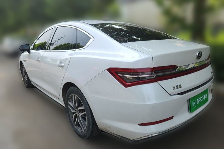 Used BYD Qin Pro New Energy 2019 EV Super Edition High-Power Long-Range Smart-Connected Cutting-Edge Model Rear Left 45 Deg