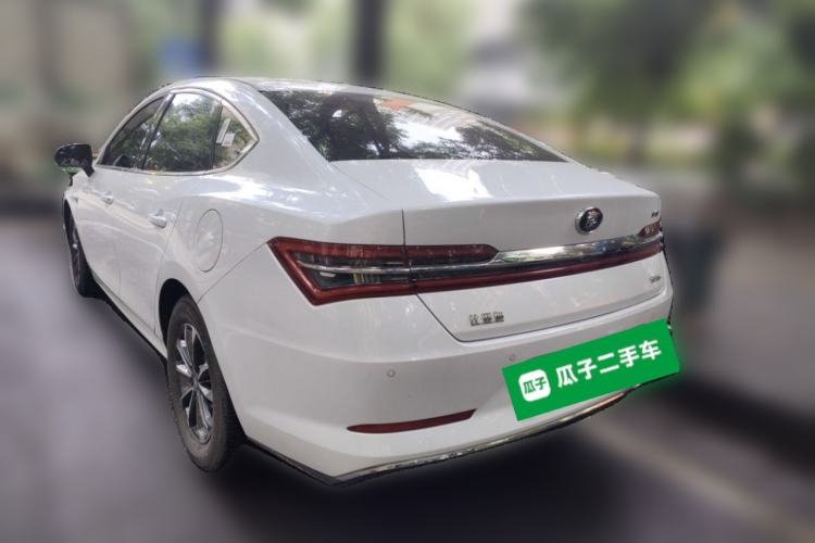 Used BYD Qin Pro New Energy 2019 DM Super Edition 1.5TI Automatic Smart Connect X-Trail Model China VI Standard Rear Left 45 Deg