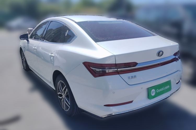 Used BYD Qin Pro New Energy 2019 EV Super Edition High-Power Long-Range Smart-Connected Cutting-Edge Model Rear Left 45 Deg