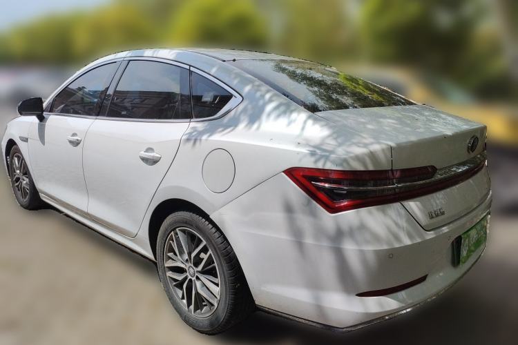 Used BYD Qin Pro New Energy 2019 DM Super Edition 1.5TI Automatic Smart Connect Speedy Model China VI Standard Rear Left 45 Deg