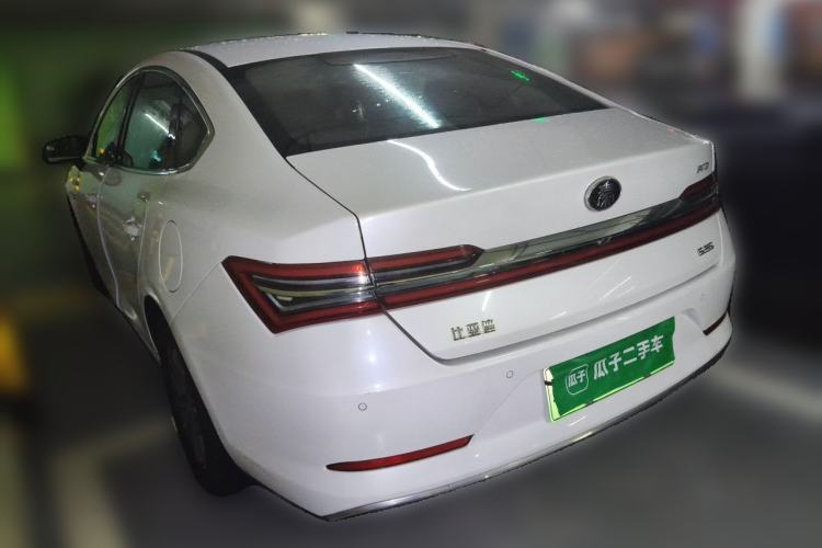 Used BYD Qin Pro New Energy 2019 DM Super Edition 1.5TI Automatic Smart Connect X-Trail Model China VI Standard Rear Left 45 Deg