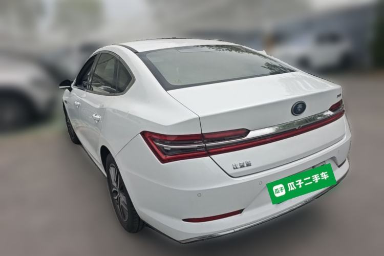 Used BYD Qin Pro New Energy 2019 EV Super Edition High-Power Smart Connect Luxurious Model Rear Left 45 Deg