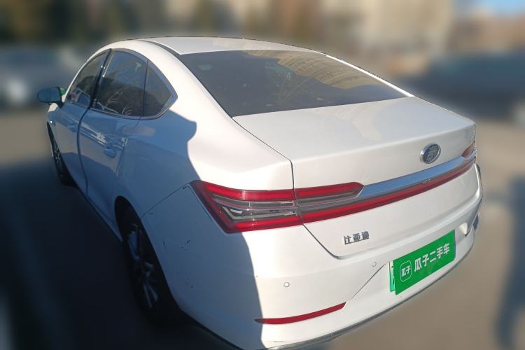 Used BYD Qin Pro New Energy 2019 EV Super Edition High-Power Long-Range Smart-Connected Cutting-Edge Model Rear Left 45 Deg