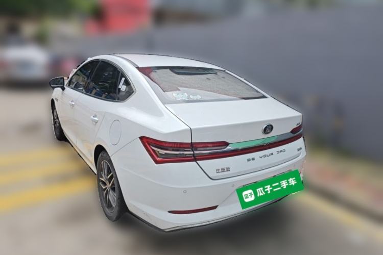 Used BYD Qin Pro New Energy 2019 DM Super Edition 1.5TI Automatic Smart Connect Prestige Model China VI Standard Rear Left 45 Deg