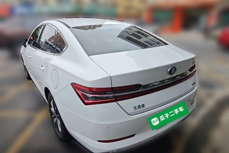 Used BYD Qin Pro New Energy 2019 DM Super Edition 1.5TI Automatic Smart Connect X-Trail Model China VI Standard Rear Left 45 Deg