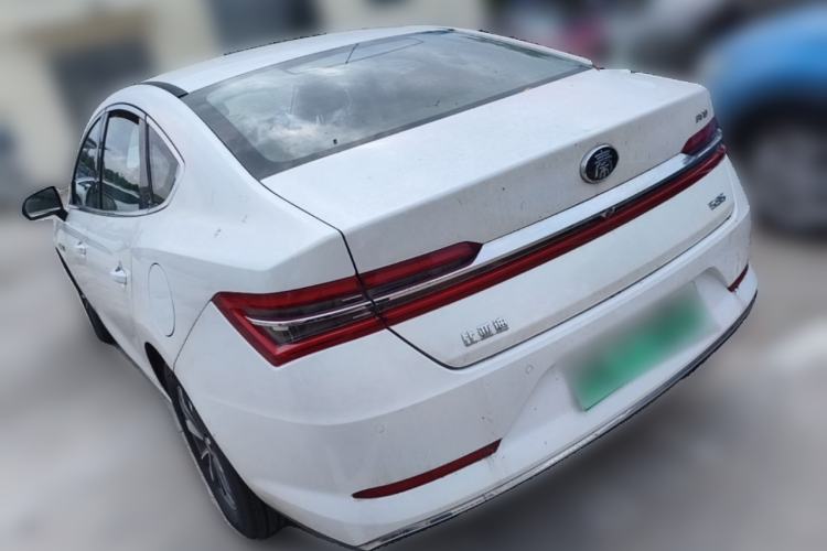 Used BYD Qin Pro New Energy 2019 DM Super Edition 1.5TI Automatic Smart Connect X-Trail Model China VI Standard Rear Left 45 Deg