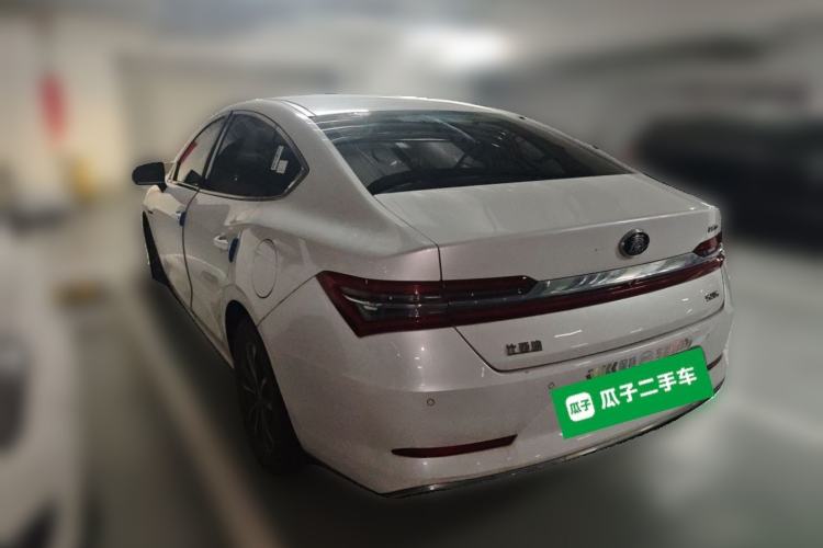 Used BYD Qin Pro New Energy 2019 DM Super Edition 1.5TI Automatic Smart Connect X-Trail Model China VI Standard Rear Left 45 Deg