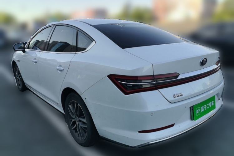 Used BYD Qin Pro New Energy 2019 EV Super Edition Standard Version Smart Connect Leading Style Rear Left 45 Deg