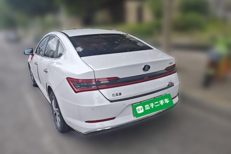 Used BYD Qin Pro New Energy 2019 EV Super Edition High-Power Long-Range Smart-Connected Cutting-Edge Model Rear Left 45 Deg