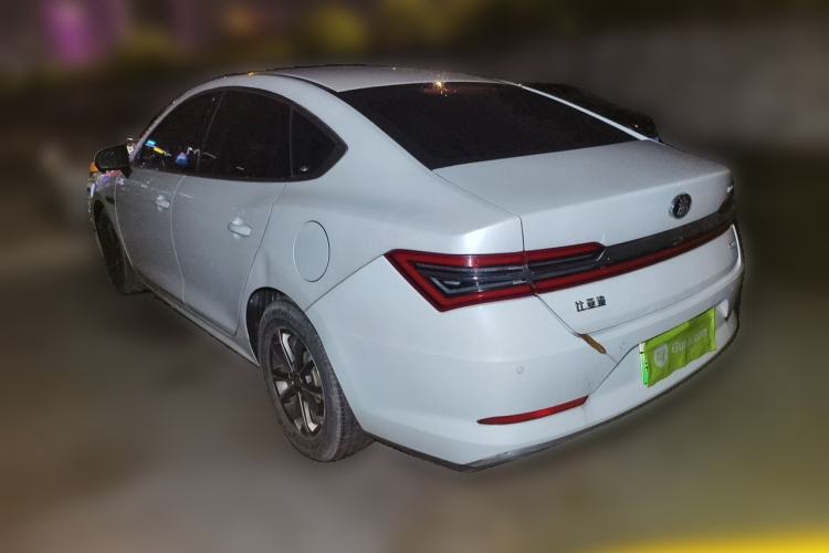 Used BYD Qin Pro New Energy 2019 DM Super Edition 1.5TI Automatic Smart Connect X-Trail Model China VI Standard Rear Left 45 Deg