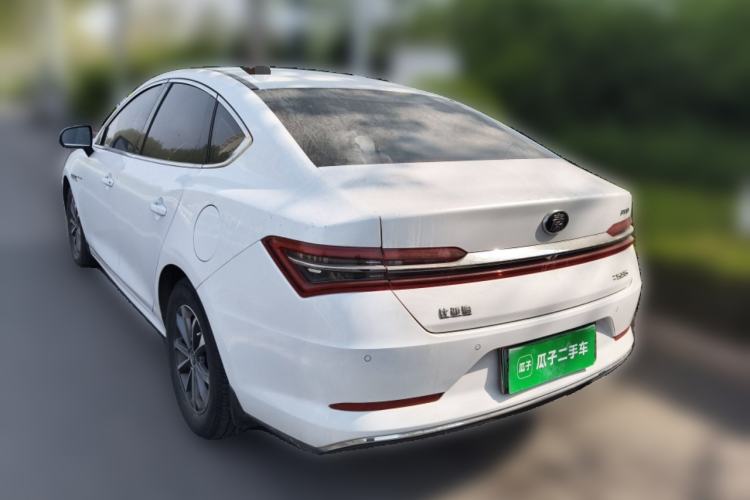 Used BYD Qin Pro New Energy 2019 DM Super Edition 1.5TI Automatic Smart Connect X-Trail Model China VI Standard Rear Left 45 Deg