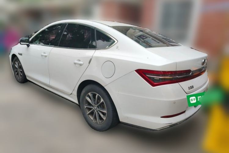 Used BYD Qin Pro New Energy 2019 DM Super Edition 1.5TI Automatic Smart Connect X-Trail Model China VI Standard Rear Left 45 Deg