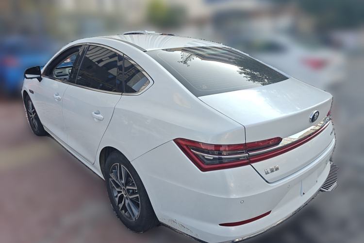 Used BYD Qin Pro New Energy 2019 EV Super Edition High-Power Long-Range Smart-Connected Cutting-Edge Model Rear Left 45 Deg