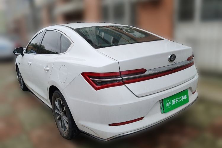 Used BYD Qin Pro New Energy 2019 DM Super Edition 1.5TI Automatic Smart Connect X-Trail Model China VI Standard Rear Left 45 Deg