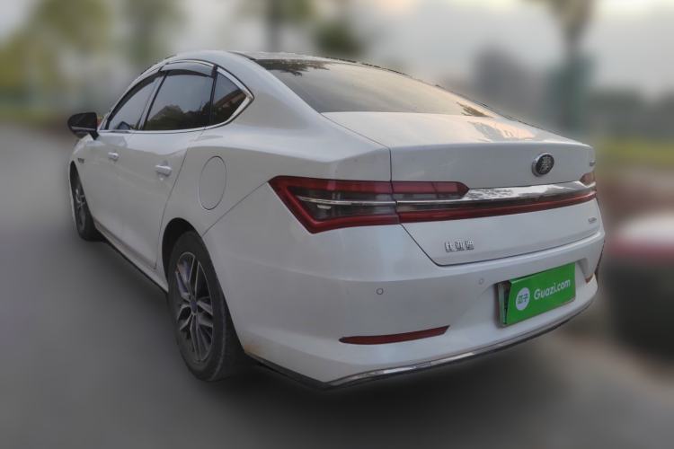 Used BYD Qin Pro New Energy 2019 DM Super Edition 1.5TI Automatic Smart Connect Enjoyment Model China VI Standard Rear Left 45 Deg