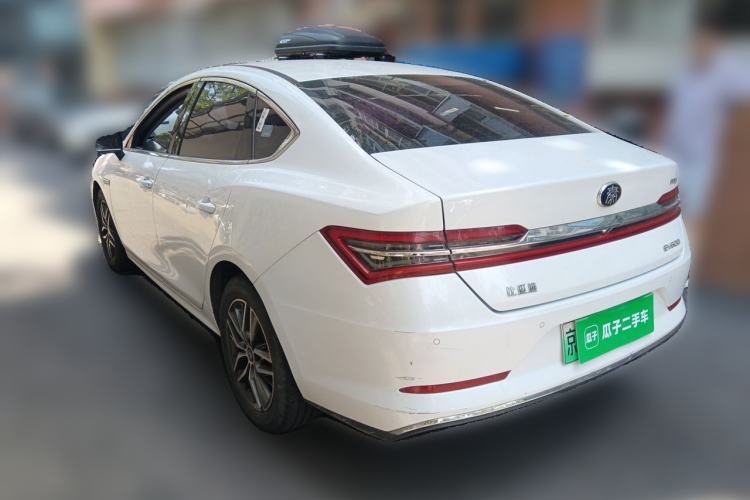Used BYD Qin Pro New Energy 2019 EV Super Edition High-Power Long-Range Smart-Connected Cutting-Edge Model Rear Left 45 Deg