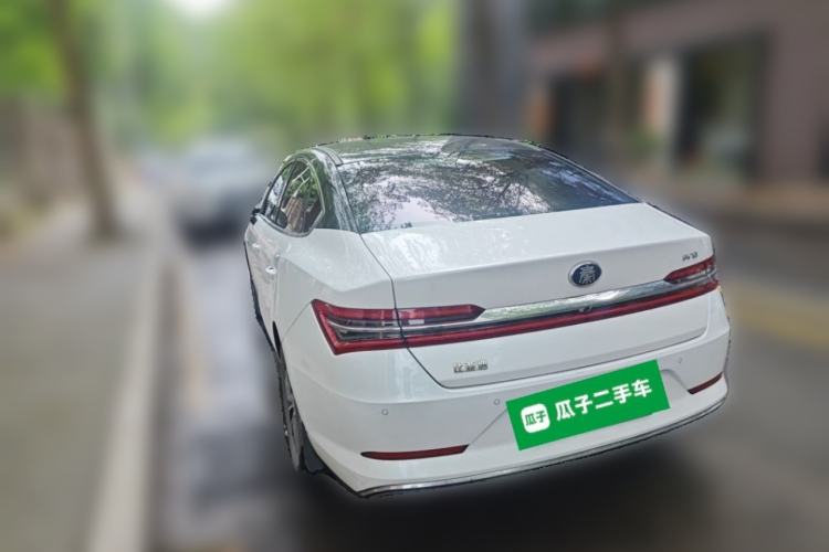 Used BYD Qin Pro New Energy 2019 EV Super Edition High-Power Smart Connect Leading Model Rear Left 45 Deg