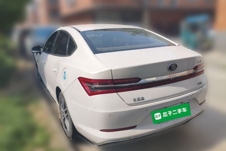 Used BYD Qin Pro New Energy 2019 DM Super Edition 1.5TI Automatic Smart Connect Speedy Model China VI Standard Rear Left 45 Deg