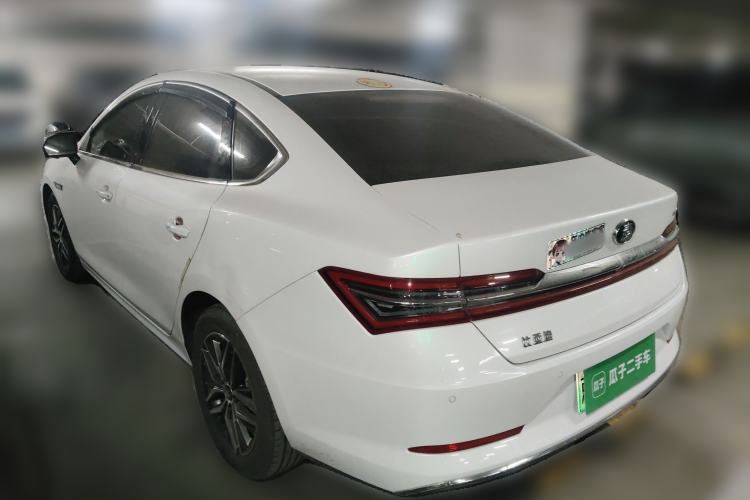 Used BYD Qin Pro New Energy 2019 EV Super Edition High-Power Long-Range Smart-Connected Cutting-Edge Model Rear Left 45 Deg