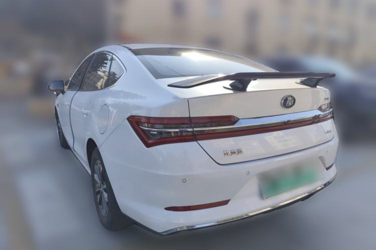 Used BYD Qin Pro New Energy 2019 DM Super Edition 1.5TI Automatic Smart Connect X-Trail Model China VI Standard Rear Left 45 Deg