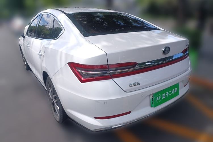 Used BYD Qin Pro New Energy 2019 EV Super Edition High-Power Long-Range Smart-Connected Leading Model Rear Left 45 Deg