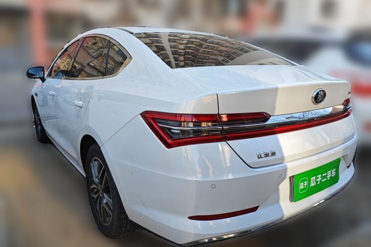 Used BYD Qin Pro New Energy 2019 EV Super Edition High-Power Long-Range Smart-Connected Cutting-Edge Model Rear Left 45 Deg