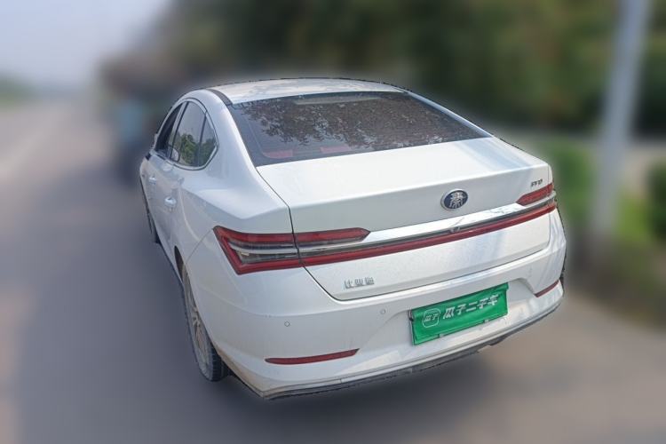 Used BYD Qin Pro New Energy 2019 EV Super Edition High-Power Smart Connect Luxurious Model Rear Left 45 Deg
