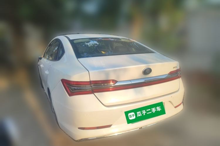 Used BYD Qin Pro New Energy 2019 EV Super Edition High-Power Smart Connect Luxurious Model Rear Left 45 Deg