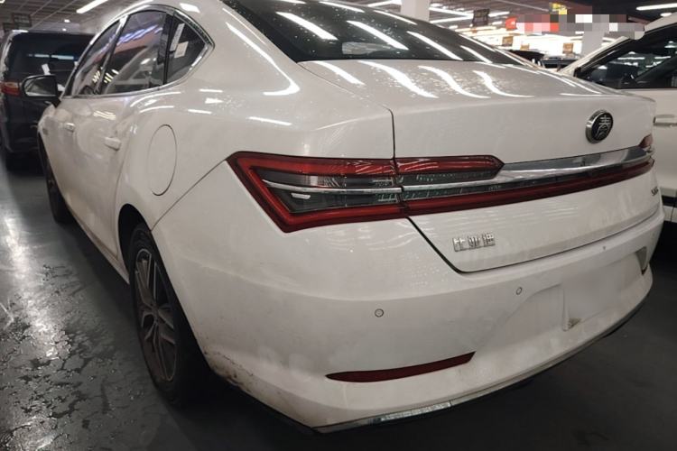 Used BYD Qin Pro New Energy 2019 DM Super Edition 1.5TI Automatic Smart Connect Enjoyment Model China VI Standard Rear Left 45 Deg