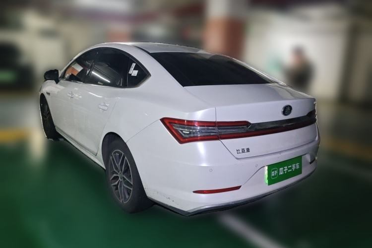 Used BYD Qin Pro New Energy 2019 EV Super Edition Standard Version Smart Connect Leading Style Rear Left 45 Deg