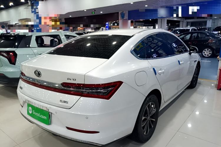 Used BYD Qin Pro New Energy 2019 DM Super Edition 1.5TI Automatic Smart Connect X-Trail Model China VI Standard Rear Right 45 Deg