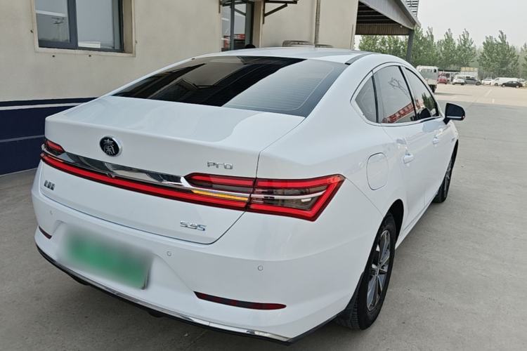 Used BYD Qin Pro New Energy 2019 DM Super Edition 1.5TI Automatic Smart Connect X-Trail Model China VI Standard Rear Right 45 Deg