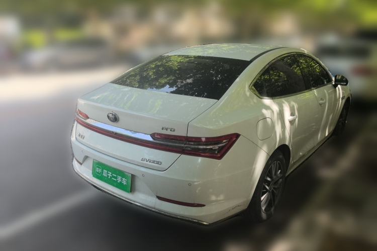 Used BYD Qin Pro New Energy 2019 EV Super Edition High-Power Long-Range Smart-Connected Cutting-Edge Model Rear Right 45 Deg