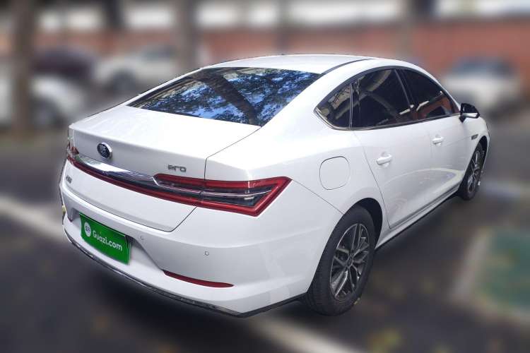 Used BYD Qin Pro New Energy 2019 EV Super Edition Standard Version Smart Connect Leading Style Rear Right 45 Deg