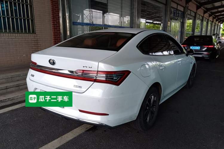 Used BYD Qin Pro New Energy 2019 DM Super Edition 1.5TI Automatic Smart Connect X-Trail Model China VI Standard Rear Right 45 Deg