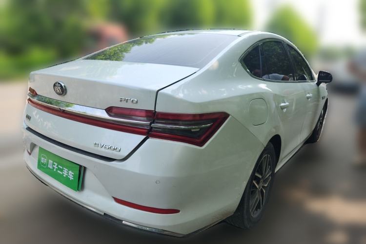 Used BYD Qin Pro New Energy 2019 EV Super Edition High-Power Long-Range Smart-Connected Cutting-Edge Model Rear Right 45 Deg