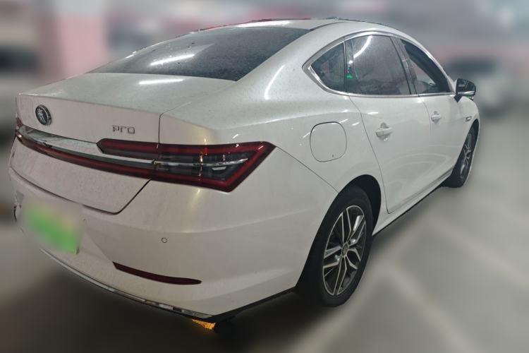 Used BYD Qin Pro New Energy 2019 EV Super Edition High-Power Long-Range Smart-Connected Leading Model Rear Right 45 Deg