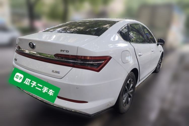 Used BYD Qin Pro New Energy 2019 DM Super Edition 1.5TI Automatic Smart Connect X-Trail Model China VI Standard Rear Right 45 Deg