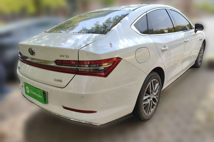 Used BYD Qin Pro New Energy 2019 DM Super Edition 1.5TI Automatic Smart Connect Speedy Model China VI Standard Rear Right 45 Deg