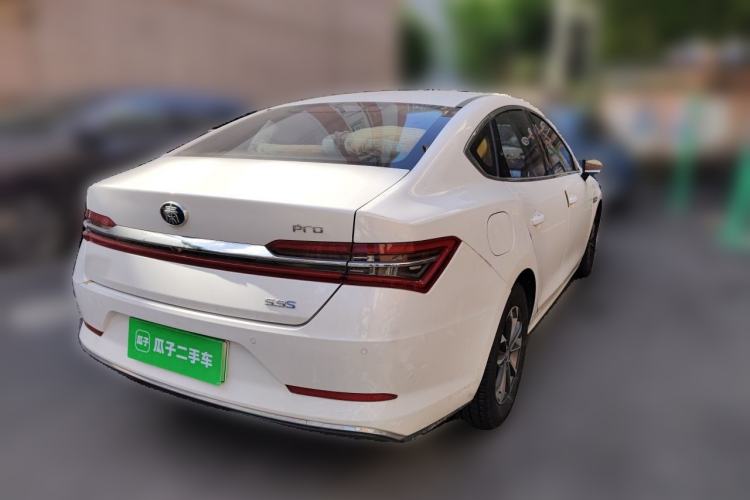 Used BYD Qin Pro New Energy 2019 DM Super Edition 1.5TI Automatic Smart Connect X-Trail Model China VI Standard Rear Right 45 Deg