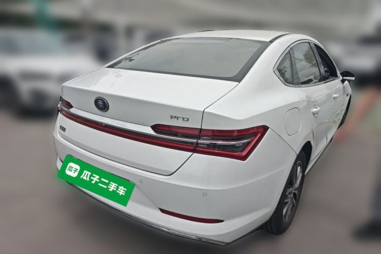 Used BYD Qin Pro New Energy 2019 EV Super Edition High-Power Smart Connect Luxurious Model Rear Right 45 Deg