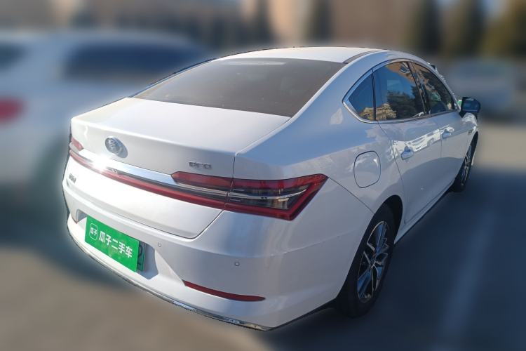 Used BYD Qin Pro New Energy 2019 EV Super Edition High-Power Long-Range Smart-Connected Cutting-Edge Model Rear Right 45 Deg