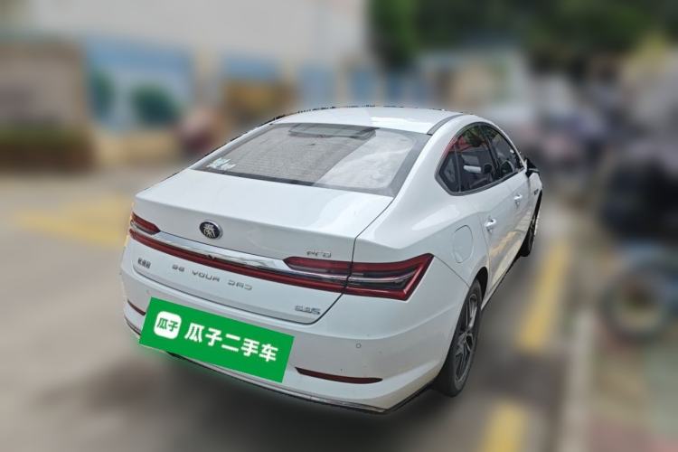 Used BYD Qin Pro New Energy 2019 DM Super Edition 1.5TI Automatic Smart Connect Prestige Model China VI Standard Rear Right 45 Deg