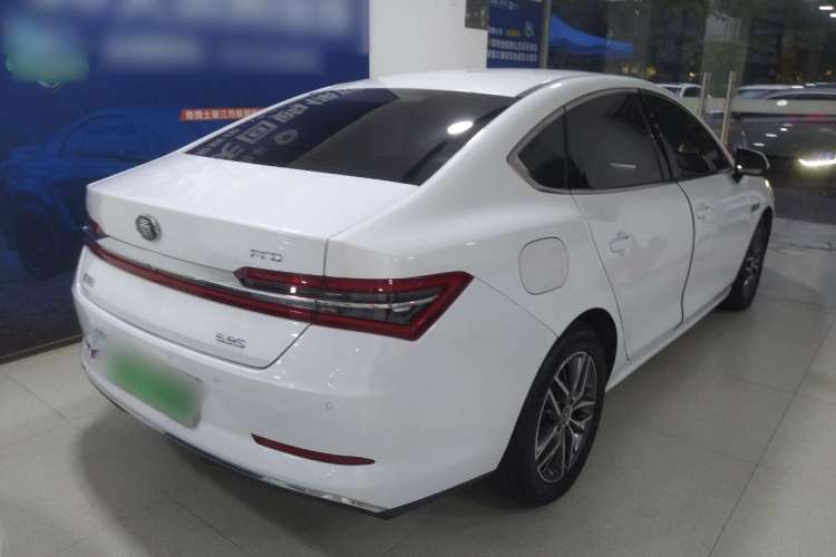 Used BYD Qin Pro New Energy 2019 DM Super Edition 1.5TI Automatic Smart Connect Speedy Model China VI Standard Rear Right 45 Deg