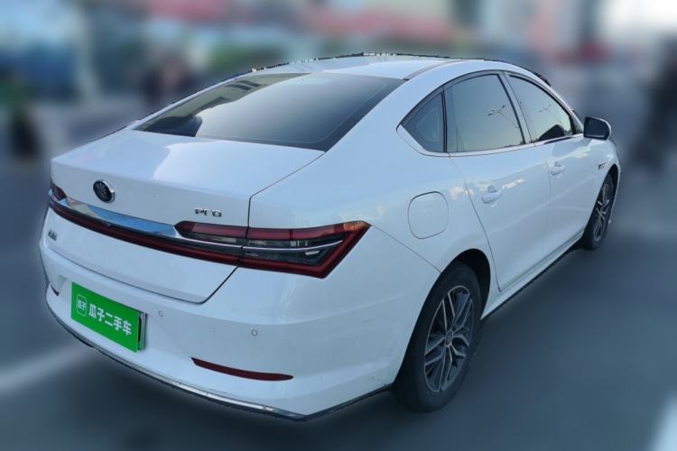 Used BYD Qin Pro New Energy 2019 EV Super Edition Standard Version Smart Connect Leading Style Rear Right 45 Deg