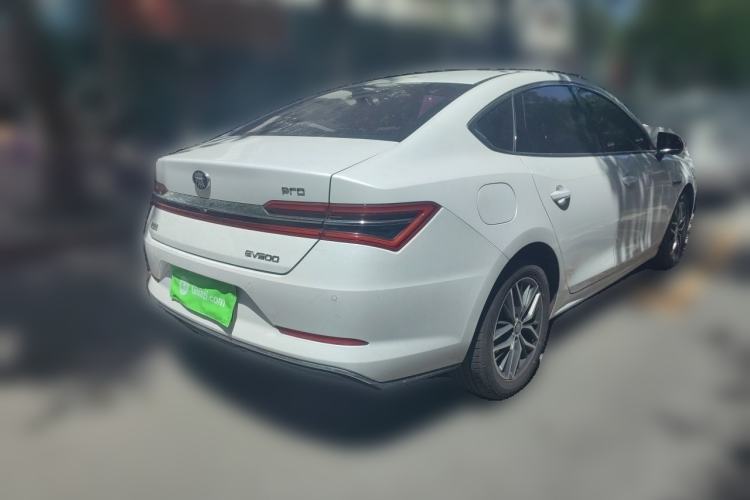 Used BYD Qin Pro New Energy 2019 EV Super Edition High-Power Smart Connect & Premium Model Rear Right 45 Deg